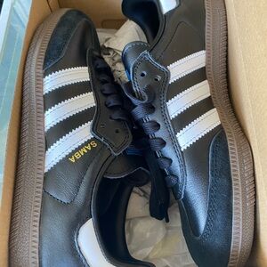 Adidas Samba ADV Black and White Shoes
